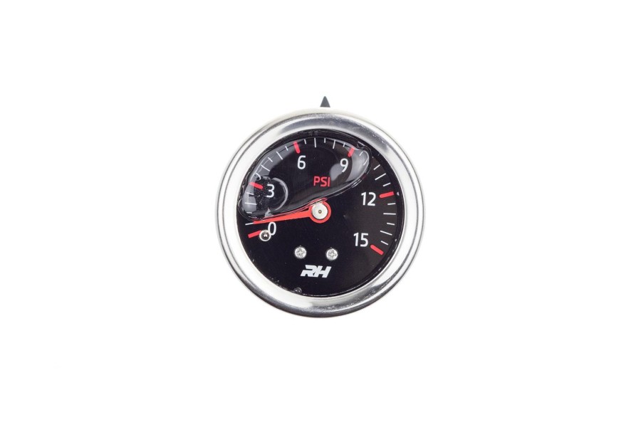 Redhorse Performance 1/8" NPT Fuel Pressure Gauge 0-15psi 5001-15-3