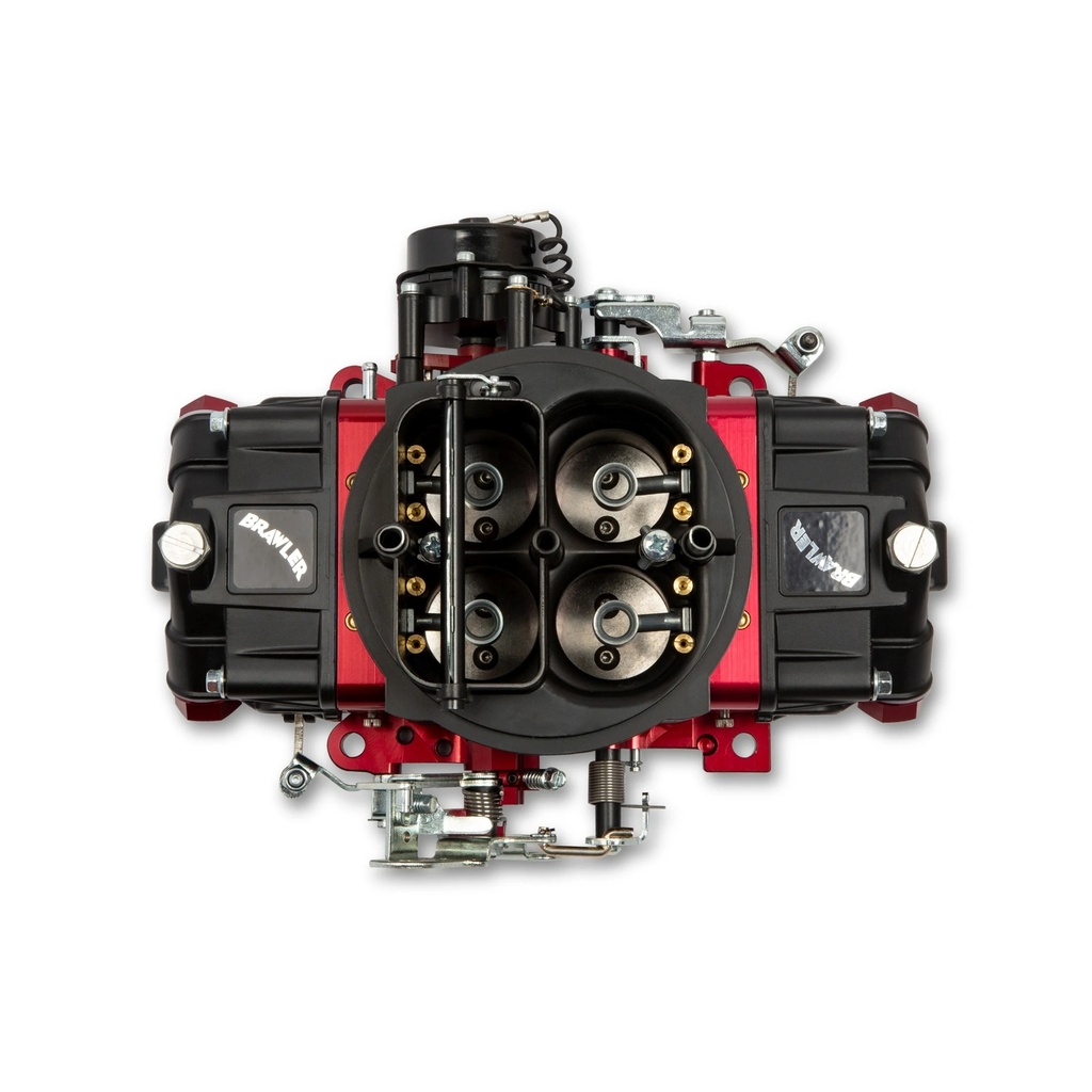 Quick Fuel Technology 750CFM Street, Mech Sec, Choke, Blk/Red BR-67320