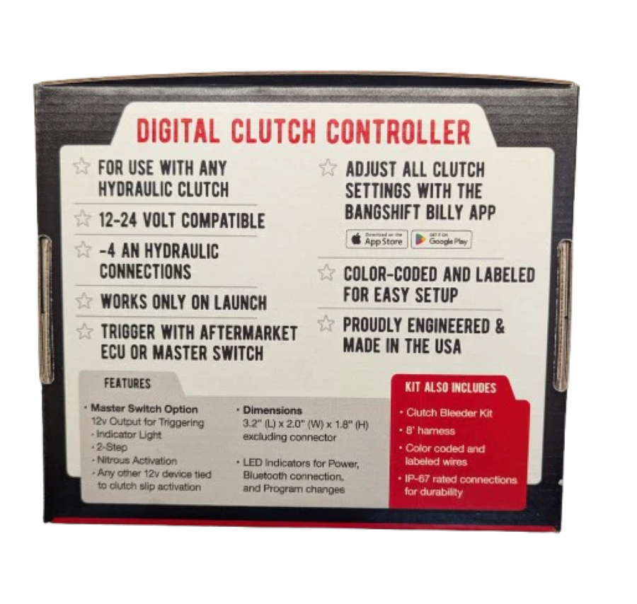 Bang Shift Billy Clutch Slipper Digitalclutchcontroller