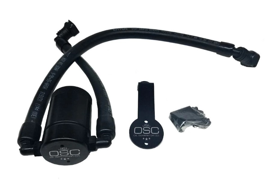 J&L Mustang Air/Oil Separator Drivers Side 3011D-B