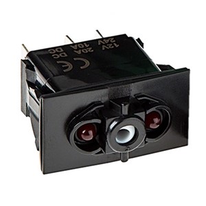 Performance World Momentary Red LED Switch Body 325200