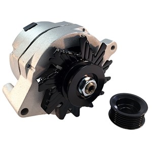 Performance World Satin Finish 150A Ford 1-wire Alternator 360570