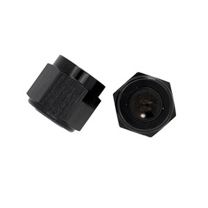 Performance World 4AN Female Flare Caps 2/pk 92904