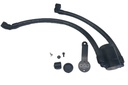 J&L 18-23 5.0L Drivers Side Oil Separator - Black 3024D-B