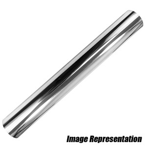 Performance World 3" OD Straight Polished Aluminum Tube 130030