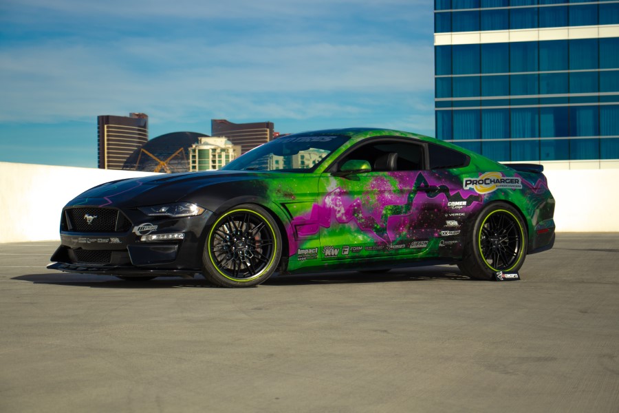 ProCharger 2015-17 Mustang GT (5.0 4V) Stage 3 Intercooled System With P-1X (dedicated Drive) 1FW212-SCI
