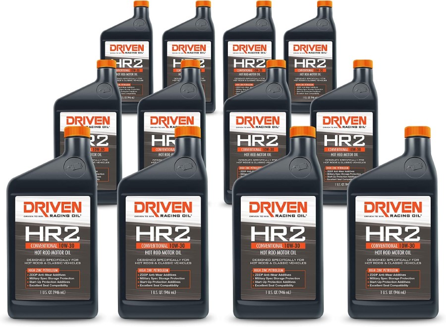 Driven Racing Oil HR2 10w30 Hot Rod Oil 02006-12