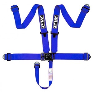 Performance World Blue 5 Point Harness 270660