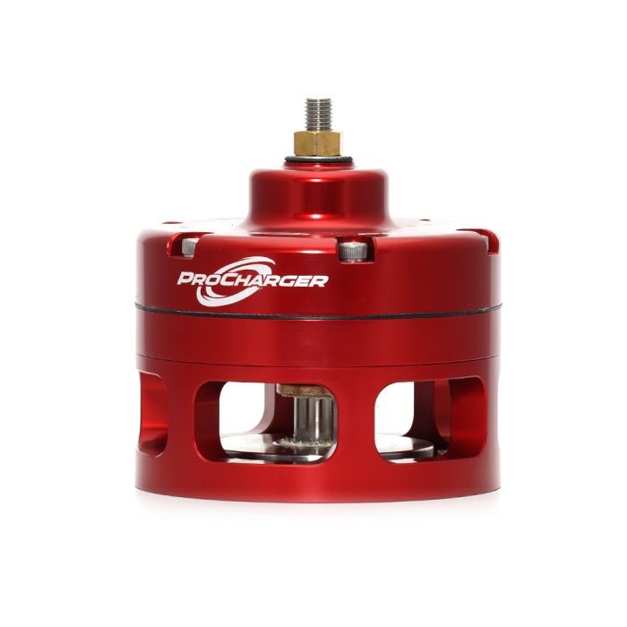ProCharger Race Bypass Valve - Open - Red W/Steel Flange 3FASS-008