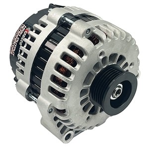 Performance World SATIN FINISH 240A GM AD244 4/1-WIRE ALTERNATOR 360590