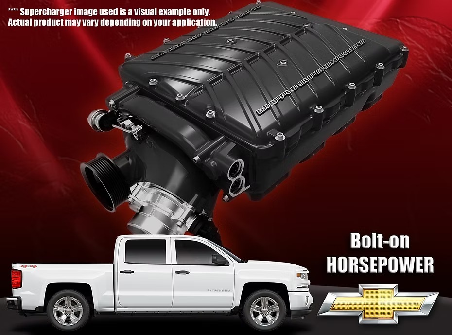 Whipple 2014-2020 | GM Truck / Chevy Truck / SUV 1500 | 6.2L | Gen 6 3.0L Supercharger Kit WK-1201-30