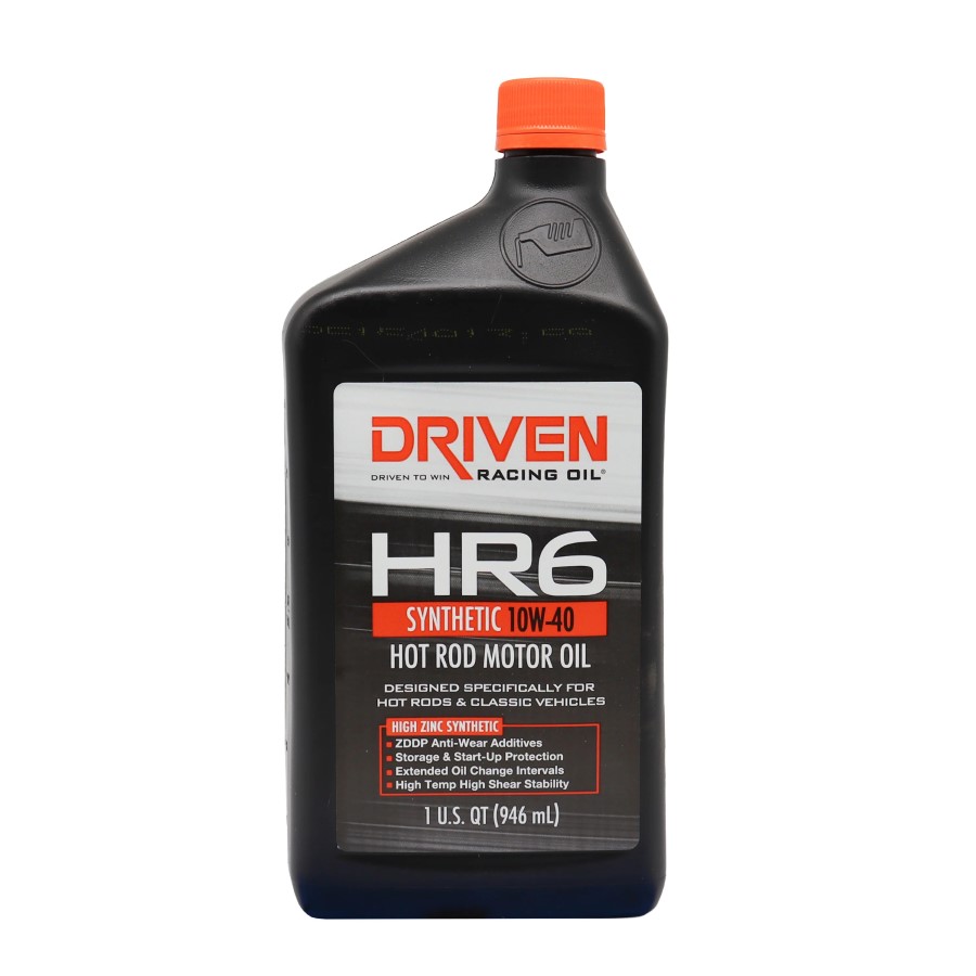 Driven Racing Oil HR6 10W-40 Synthetic Hot Rod Oil 03906
