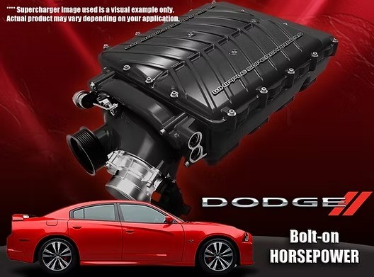 Whipple 2011-2014 | 5.7L | 300, Charger, Challenger | 3.0L | 6 Gen Supercharger Kit WK-3000-30