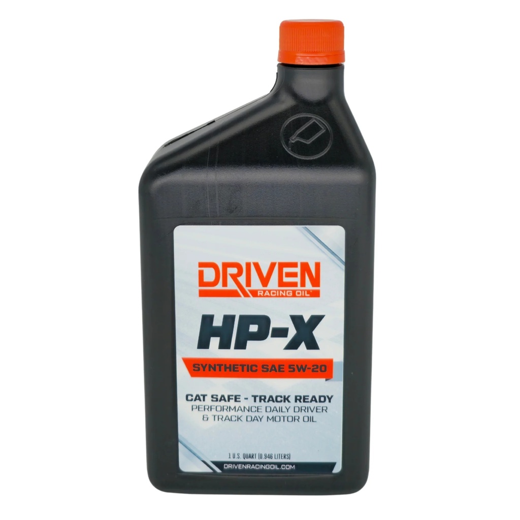 Driven Racing Oil HP-X SAE 5W-20 Synthetic | Quart 17206