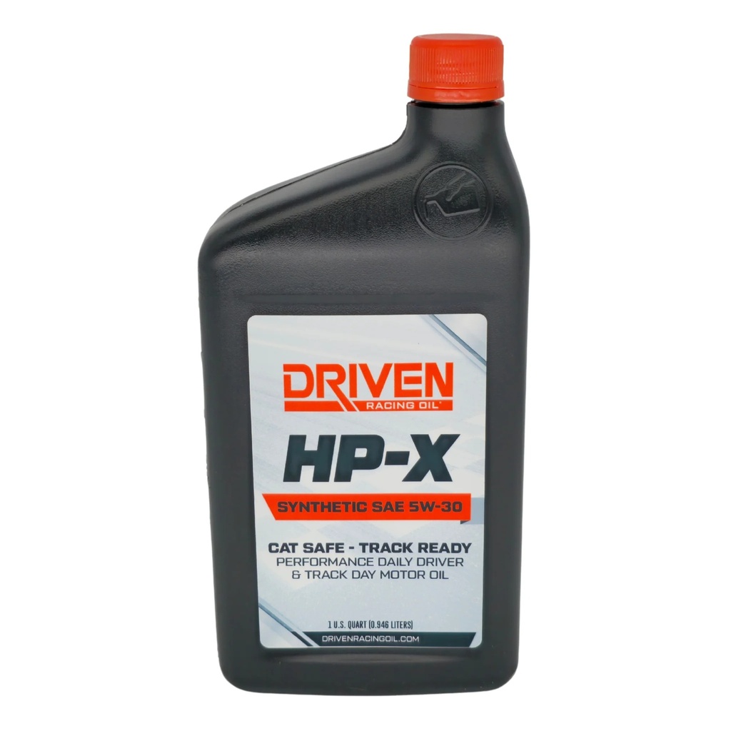 Driven Racing Oil HP-X SAE 5W-30 Synthetic | Quart 17306