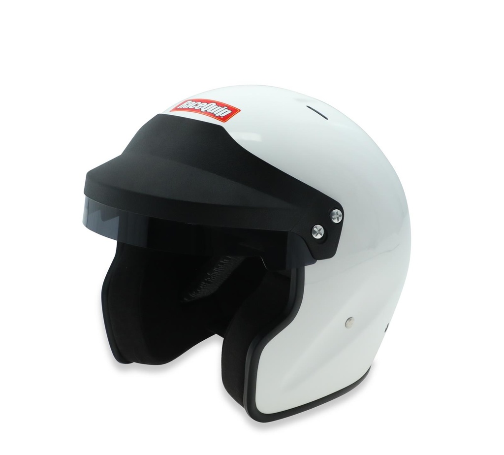 RaceQuip OF25 Open Face Helmet XL White 257116RQP