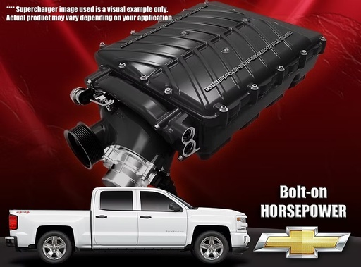 Whipple 2014-2020 | GM Truck / Chevy Truck / SUV 1500 | 6.2L | Gen 6 3.0L Supercharger Kit WK-1201-30