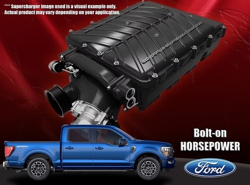 Whipple 2018-2020 | F150 5.0L | Stage 2 | Gen 6 3.0L Supercharger Kit WK-2315-STG2-30