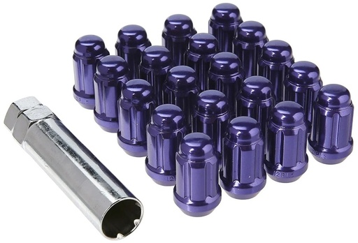 Muteki Closed End Lug Nuts - Purple 12x1.25 41885L